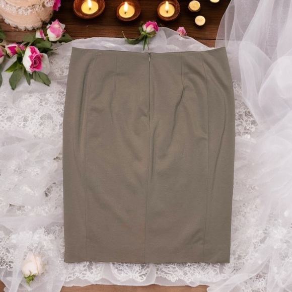 MM Lafleur ‘The Greenpoint Skirt’ in “Russett” Taupe Size +1 = 1X - Picture 15 of 16